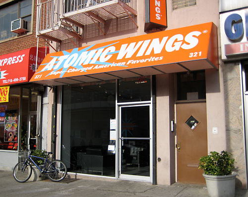 Atomic blast! City wing joint comes to Brooklyn