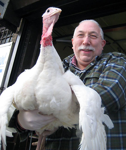 ‘Live’ from Dyker Heights! It’s Thanksgiving dinner