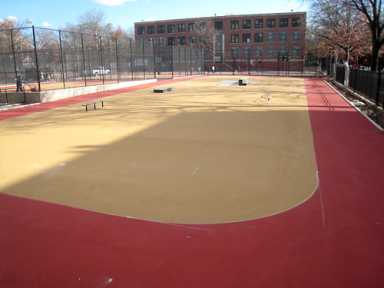 Shaya finishes park rehab — just in time for winter!