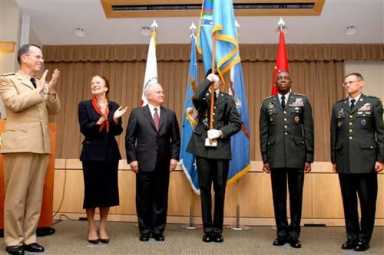 u.S. Africa command reports for duty