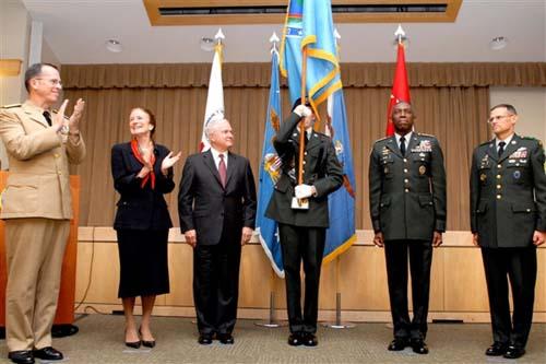 u.S. Africa command reports for duty
