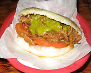 Corn meal! Beloved arepa joint opens