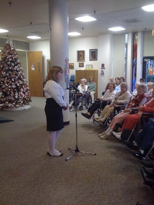 the sound of christmas at Middle school 51