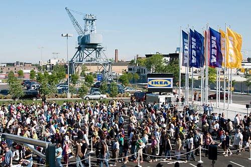 Ikea docks in Red Hook