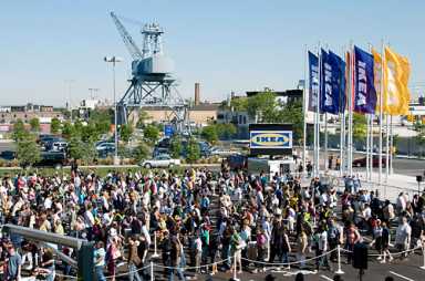 Ikea docks in Red Hook