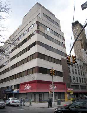 Lookout below! Big chunk of building blows off in storm