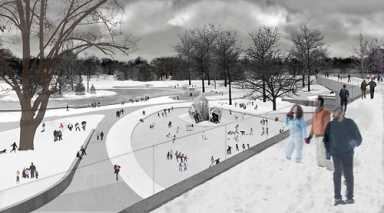 Call it ‘Whoa-llman’ rink! City scales back park plan