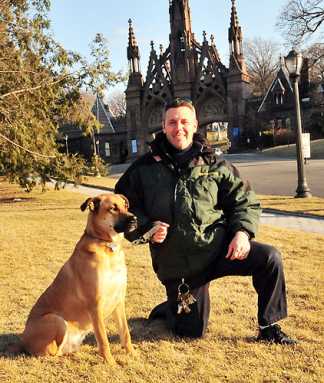 Checkin’ in with…a cemetery security guard!