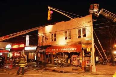 Short sparks nasty blaze on Cropsey Ave.