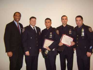 Tall salute to burglar-busting cops