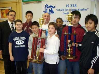 Boody is royalty on the checkered board-Chess players win novice level at 43rd Annual Greater New York Scholastic Championship