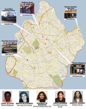 Crying shame for centers-Brooklyn day care operators hit with charges of fraud