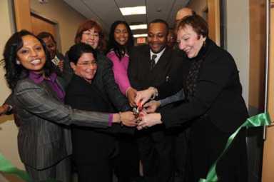 Ribbon cut on new rehab & stroke ctr.