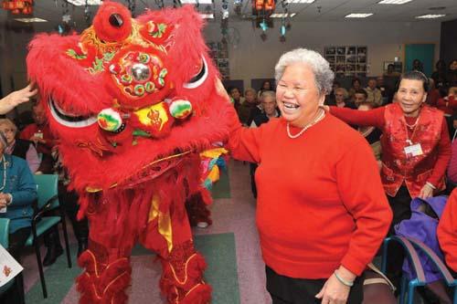 Seniors Bring in New Year – Asian-Americans revel in the promise of the season