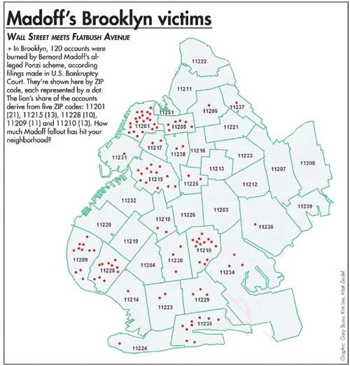 Madoff leaves his mark on BK, too – Court papers reveal many local residents got caught up in $50 billion Ponzi scheme
