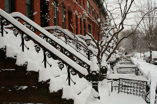 By the way, it’s snowing out there!