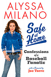 Sexy Alyssa Milano hits homer with her baseball book — yes, a baseball book
