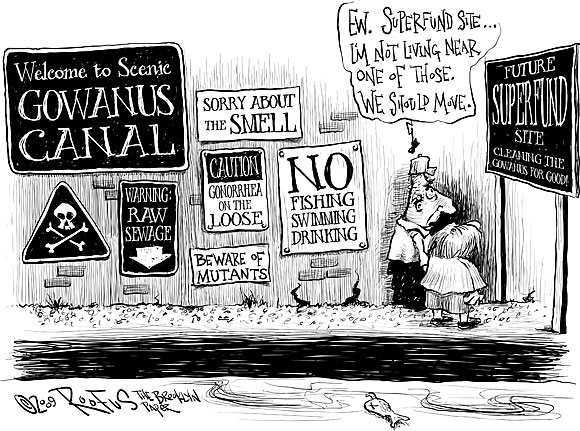 A cartoonist’s-eye view