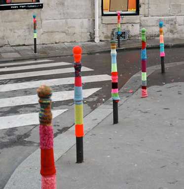 Meters on Montague Street will be a real stitch
