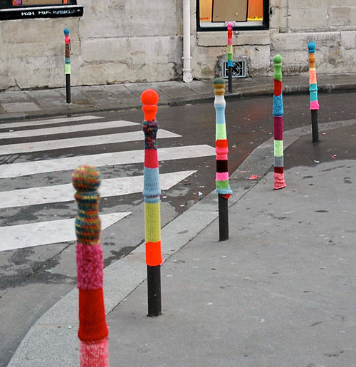 Meters on Montague Street will be a real stitch