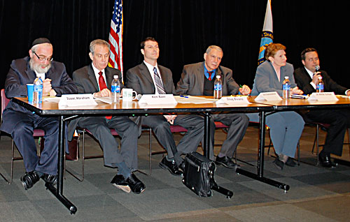 Candidates to succeed Yassky yawn it out in Brooklyn Heights