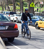 Bike lane for DeKalb