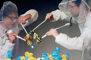Ya gotta bee-lieve! Apiary puppet show is a hit at the Brick