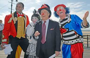 A bunch of clowns at Coney!