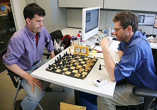 Pechefsky beats me at chess — but does he have a full deck?