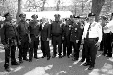 Cops and the community gather in show of unity