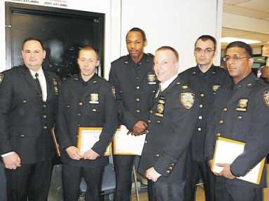 68th Precinct salutes fantastic five