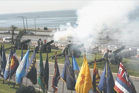 Standing for valor and courage