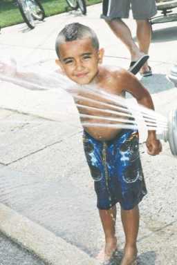 It’s a party on East 34th Street in marine park