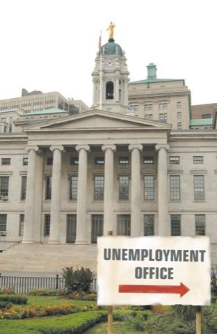 Borough Hall’s pink slip blizzard