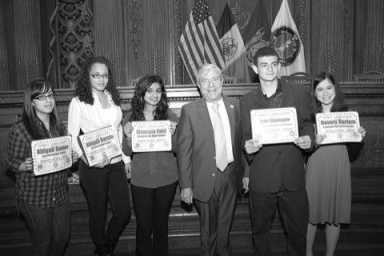 Borough Hall salutes talents of young Brooklyn writers