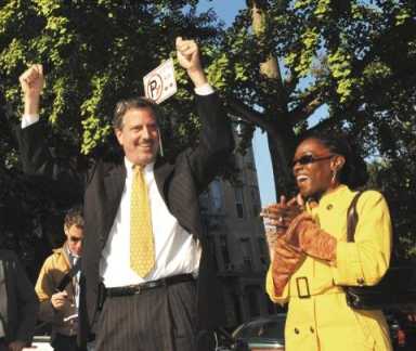 Dems choose Bill de Blasio to be advocate