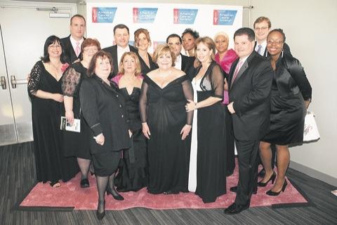 Caring cancer fighters wear philanthropy well