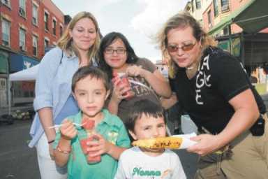 Fun for the whole family on Manhattan Avenue