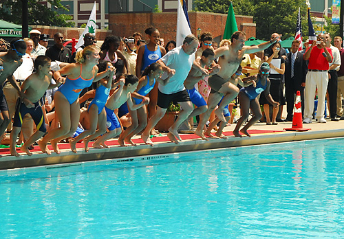 Making a splash