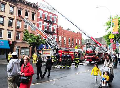 Fire on Court Street!