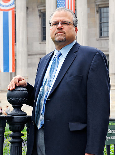 Finally, someone challenges Marty (oops, he’s a Republican)