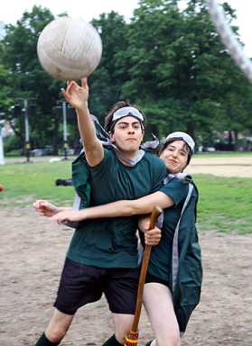 No fly zone! Quidditch game in McCarren Park did not get off the ground