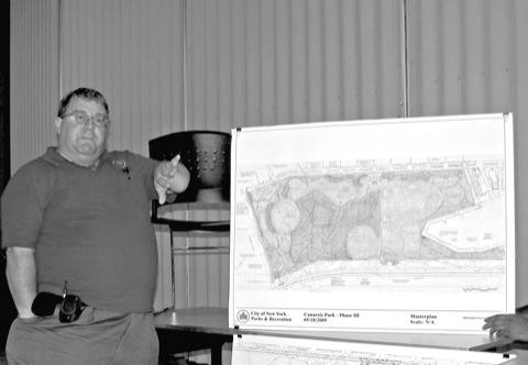 A skate park, a music pavilion and extended trails are in the offing for Canarsie Park.