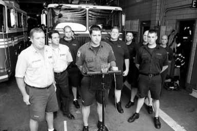 Lit cigarette results in blaze