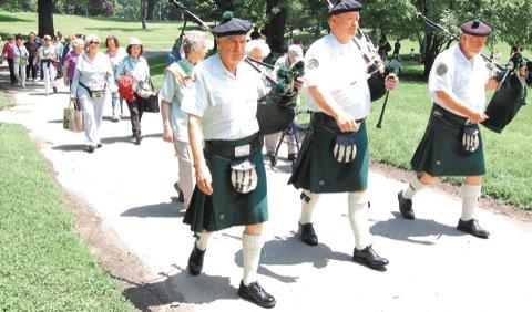 A bit of the emerald isle in the slope