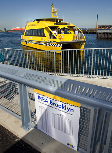 It’s apar-TIDE! Ikea sets up two-tier system for free ferry rides