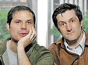 Michael Showalter and Michael Ian Black at the Bell House!
