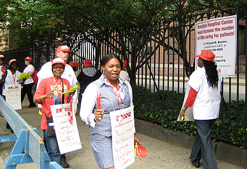 Nurses: Give us more nurses!