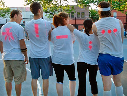 Literary b-ball league is booked solid