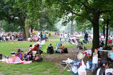 What a dump! Prospect Park was a real mess this weekend